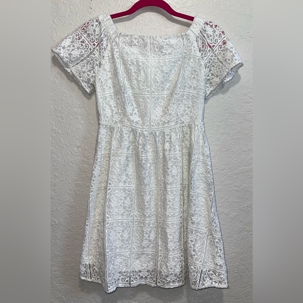 Mossimo White Lace Dress